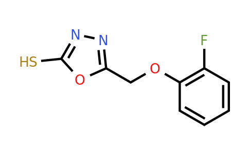 CAS 731001-99-3 | 5-[(2-fluorophenoxy)methyl]-1,3,4-oxadiazole-2-thiol