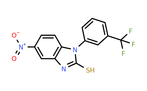 CAS 731003-66-0 | 5-nitro-1-[3-(trifluoromethyl)phenyl]-1H-1,3-benzodiazole-2-thiol