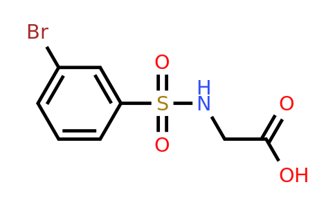 CAS 731003-85-3 | 2-(3-bromobenzenesulfonamido)acetic acid