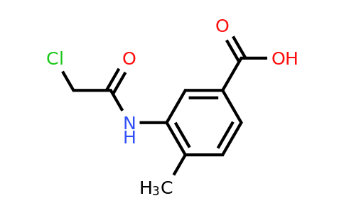 CAS 731011-85-1 | 3-(2-chloroacetamido)-4-methylbenzoic acid