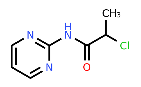 CAS 731011-86-2 | 2-chloro-N-(pyrimidin-2-yl)propanamide
