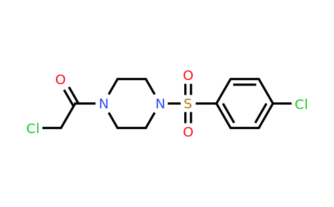 CAS 731011-99-7 | 2-chloro-1-[4-(4-chlorobenzenesulfonyl)piperazin-1-yl]ethan-1-one
