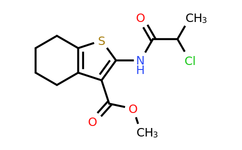 CAS 731012-07-0 | methyl 2-(2-chloropropanamido)-4,5,6,7-tetrahydro-1-benzothiophene-3-carboxylate