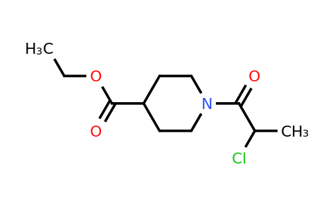 CAS 731012-11-6 | ethyl 1-(2-chloropropanoyl)piperidine-4-carboxylate