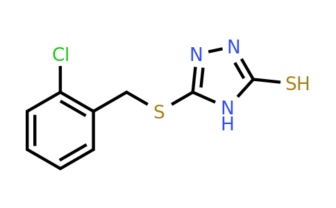 CAS 731012-13-8 | 5-{[(2-chlorophenyl)methyl]sulfanyl}-4H-1,2,4-triazole-3-thiol