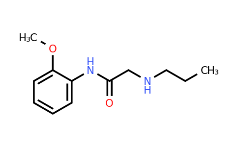 CAS 731776-48-0 | N-(2-Methoxyphenyl)-2-(propylamino)acetamide