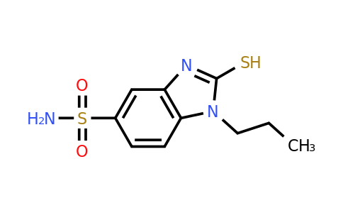 CAS 731776-67-3 | 1-propyl-2-sulfanyl-1H-1,3-benzodiazole-5-sulfonamide