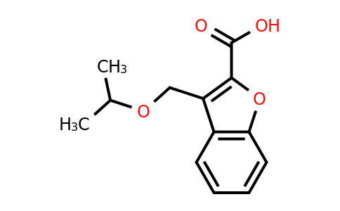 CAS 731802-25-8 | 3-[(propan-2-yloxy)methyl]-1-benzofuran-2-carboxylic acid