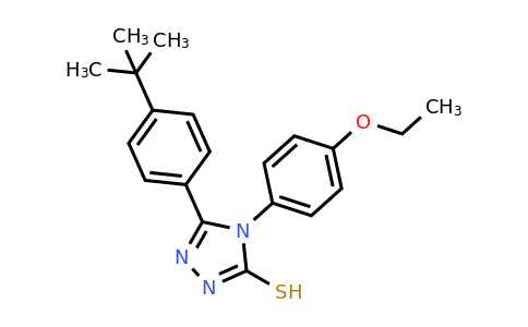 CAS 731802-52-1 | 5-(4-tert-butylphenyl)-4-(4-ethoxyphenyl)-4H-1,2,4-triazole-3-thiol