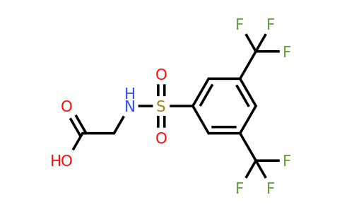 CAS 731802-57-6 | 2-[3,5-bis(trifluoromethyl)benzenesulfonamido]acetic acid