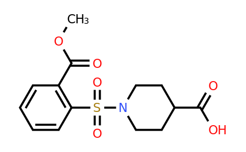 CAS 731802-61-2 | 1-[2-(methoxycarbonyl)benzenesulfonyl]piperidine-4-carboxylic acid