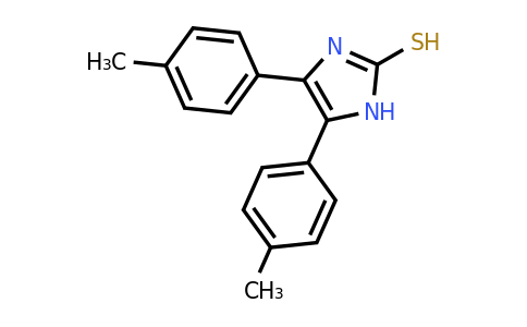 CAS 73181-95-0 | 4,5-bis(4-methylphenyl)-1H-imidazole-2-thiol