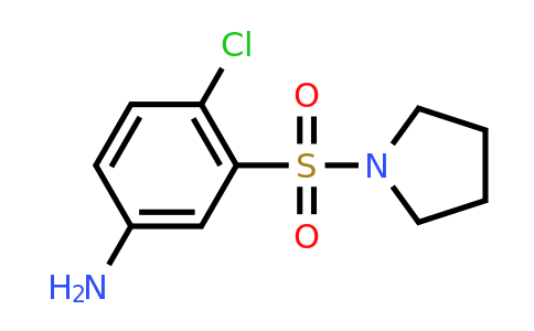 CAS 731820-88-5 | 4-chloro-3-(pyrrolidine-1-sulfonyl)aniline