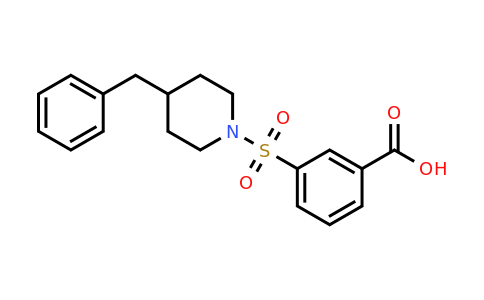 CAS 731826-52-1 | 3-[(4-benzylpiperidin-1-yl)sulfonyl]benzoic acid