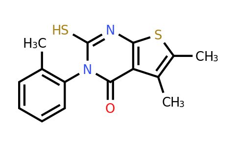 CAS 731827-08-0 | 5,6-dimethyl-3-(2-methylphenyl)-2-sulfanyl-3H,4H-thieno[2,3-d]pyrimidin-4-one