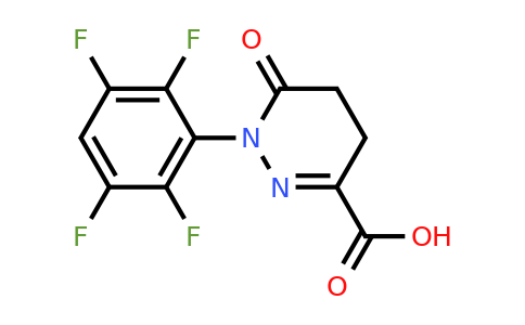 CAS 731827-14-8 | 6-oxo-1-(2,3,5,6-tetrafluorophenyl)-1,4,5,6-tetrahydropyridazine-3-carboxylic acid