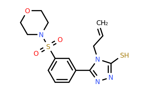 CAS 731827-25-1 | 5-[3-(morpholine-4-sulfonyl)phenyl]-4-(prop-2-en-1-yl)-4H-1,2,4-triazole-3-thiol
