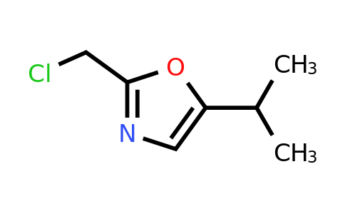 CAS 731851-16-4 | 2-(Chloromethyl)-5-(propan-2-yl)-1,3-oxazole