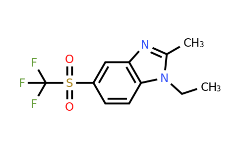 CAS 732-20-7 | 1-ethyl-2-methyl-5-trifluoromethanesulfonyl-1H-1,3-benzodiazole