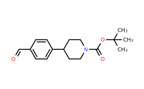 CAS 732275-93-3 | tert-Butyl 4-(4-formylphenyl)piperidine-1-carboxylate
