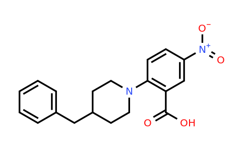 CAS 733015-02-6 | 2-(4-benzylpiperidin-1-yl)-5-nitrobenzoic acid