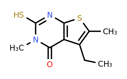 CAS 733015-19-5 | 5-ethyl-3,6-dimethyl-2-sulfanyl-3H,4H-thieno[2,3-d]pyrimidin-4-one