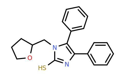 CAS 733030-50-7 | 1-[(oxolan-2-yl)methyl]-4,5-diphenyl-1H-imidazole-2-thiol