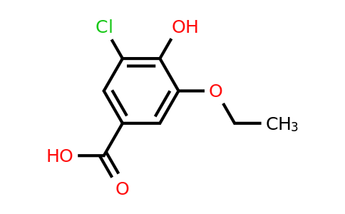CAS 733030-51-8 | 3-chloro-5-ethoxy-4-hydroxybenzoic acid