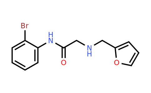 CAS 733030-54-1 | N-(2-Bromophenyl)-2-[(furan-2-ylmethyl)amino]acetamide