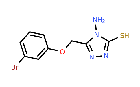 CAS 733030-63-2 | 4-amino-5-[(3-bromophenoxy)methyl]-4H-1,2,4-triazole-3-thiol