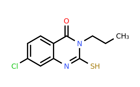 CAS 733031-01-1 | 7-chloro-3-propyl-2-sulfanyl-3,4-dihydroquinazolin-4-one