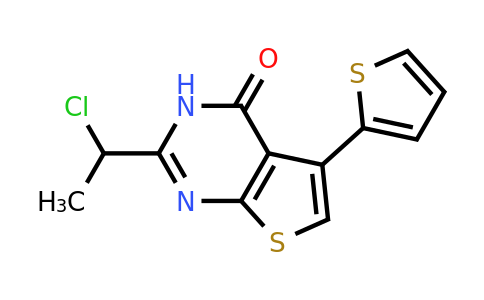 CAS 733031-24-8 | 2-(1-chloroethyl)-5-(thiophen-2-yl)-3H,4H-thieno[2,3-d]pyrimidin-4-one