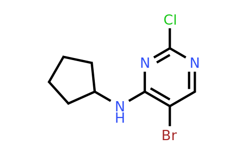 CAS 733039-20-8 | 5-Bromo-2-chloro-N-cyclopentylpyrimidin-4-amine