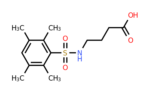 CAS 733044-79-6 | 4-(2,3,5,6-tetramethylbenzenesulfonamido)butanoic acid