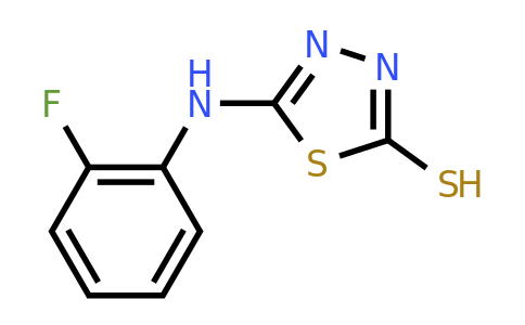 CAS 73310-96-0 | 5-[(2-fluorophenyl)amino]-1,3,4-thiadiazole-2-thiol