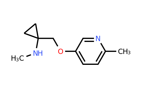 CAS 733732-33-7 | N-Methyl-1-(((6-methylpyridin-3-yl)oxy)methyl)cyclopropanamine
