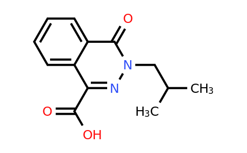 CAS 733762-44-2 | 3-(2-methylpropyl)-4-oxo-3,4-dihydrophthalazine-1-carboxylic acid
