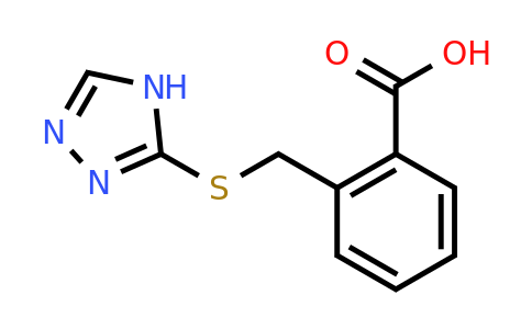 CAS 733795-49-8 | 2-[(4H-1,2,4-triazol-3-ylsulfanyl)methyl]benzoic acid