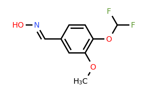 CAS 733796-08-2 | 4-(Difluoromethoxy)-3-methoxybenzaldehyde oxime