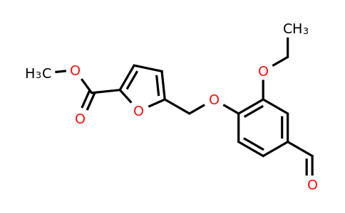 CAS 733796-13-9 | Methyl 5-((2-ethoxy-4-formylphenoxy)methyl)furan-2-carboxylate