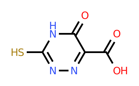 CAS 7338-75-2 | 3-Mercapto-5-oxo-4,5-dihydro-1,2,4-triazine-6-carboxylic acid