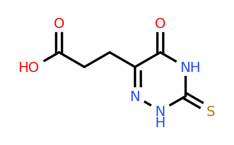 CAS 7338-78-5 | 3-(5-Oxo-3-thioxo-2,3,4,5-tetrahydro-1,2,4-triazin-6-yl)propanoic acid