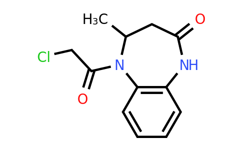 CAS 73416-91-8 | 5-(2-chloroacetyl)-4-methyl-2,3,4,5-tetrahydro-1H-1,5-benzodiazepin-2-one