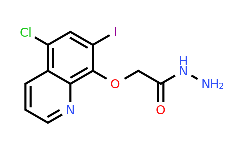 CAS 73511-41-8 | 2-[(5-chloro-7-iodoquinolin-8-yl)oxy]acetohydrazide