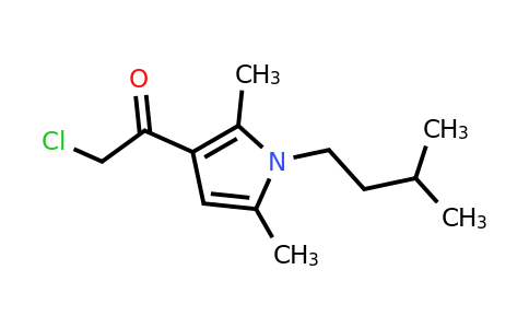 CAS 735305-31-4 | 2-chloro-1-[2,5-dimethyl-1-(3-methylbutyl)-1H-pyrrol-3-yl]ethan-1-one