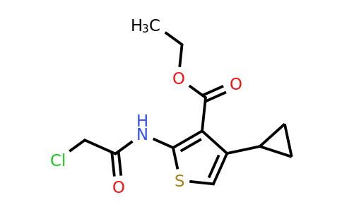 CAS 735319-21-8 | ethyl 2-(2-chloroacetamido)-4-cyclopropylthiophene-3-carboxylate