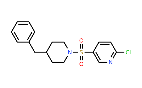 CAS 735320-37-3 | 5-[(4-benzylpiperidin-1-yl)sulfonyl]-2-chloropyridine