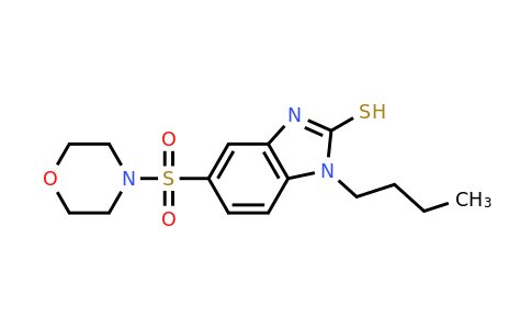 CAS 735320-38-4 | 1-butyl-5-(morpholine-4-sulfonyl)-1H-1,3-benzodiazole-2-thiol