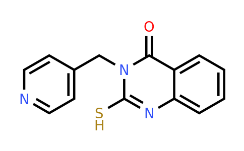 CAS 735322-64-2 | 3-[(pyridin-4-yl)methyl]-2-sulfanyl-3,4-dihydroquinazolin-4-one
