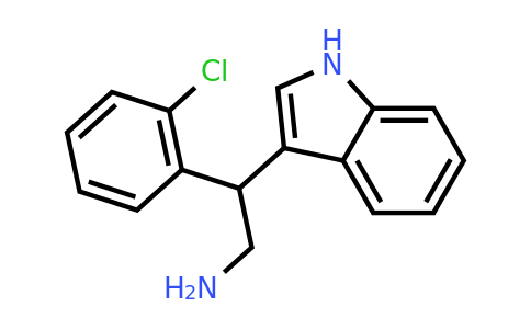 CAS 735322-70-0 | 2-(2-chlorophenyl)-2-(1H-indol-3-yl)ethan-1-amine